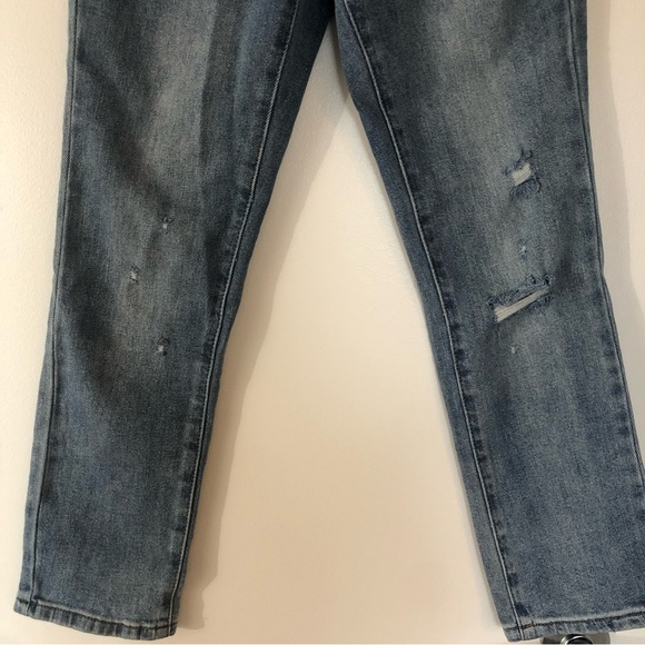 Cropped BP light distressing jeans - Picture 4 of 7